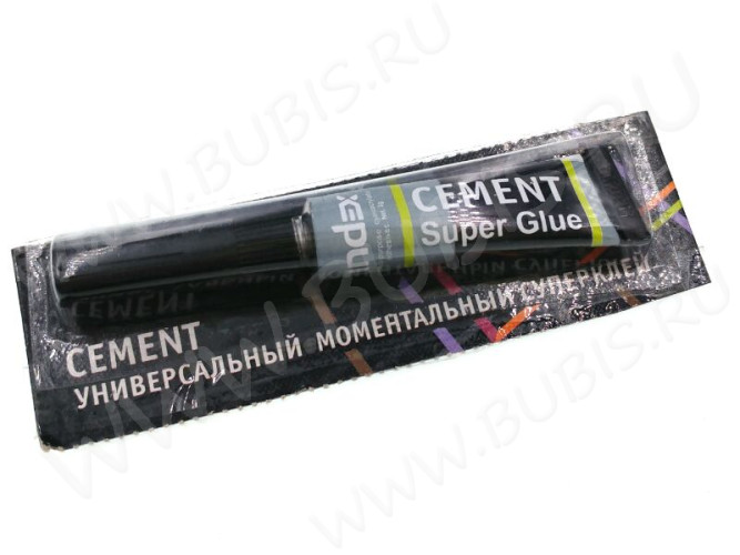 Клей 21 Супер клей Cement универсальный 3г (инструменты для бижутерии)