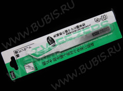 Пинцет 01 с изогнутыми носиками 115мм никель (сталь) (инструменты для бижутерии)
