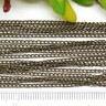 Купить Цепочка I002 простая кручёная звено 3,5*2мм античная бронза (Iron) (50см) с доставкой по России