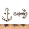 Подвеска Якорь 22 стальной коннектор 16*11мм тоггл цвет платины (Хирургическая сталь) Купить Подвеска Якорь 22 стальной коннектор 16*11мм тоггл цвет платины (Хирургическая сталь) с доставкой по России
