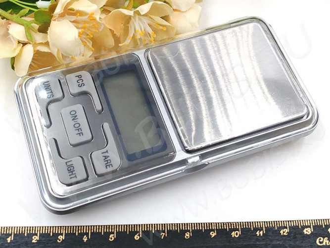 Весы 01 мини ювелирные карманные 0,1г до 500г (инструменты для бижутерии)