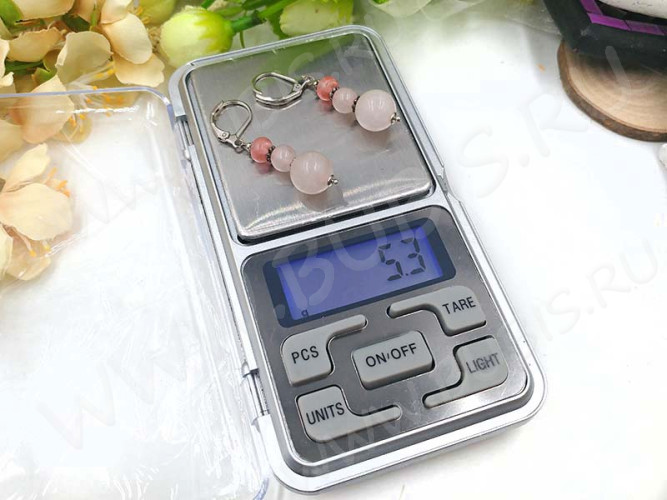 Весы 01 мини ювелирные карманные 0,1г до 500г (инструменты для бижутерии)