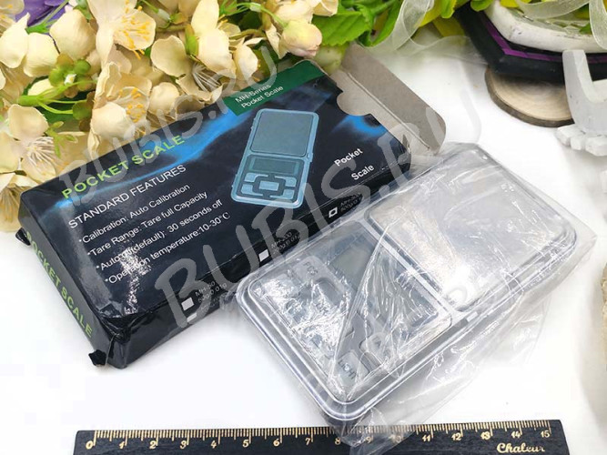 Весы 01 мини ювелирные карманные 0,1г до 500г (инструменты для бижутерии)