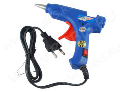 Клеевой пистолет 01 маленький (для стержня 7мм) 14*11*2см синий (инструменты для бижутерии)