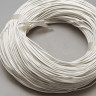 Купить Шнур кожаный 10 воловья кожа 2мм белый (1м) с доставкой по России