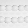 Купить (ОПТ) Бусина округлая 12мм Агат белый пресс. (камни) (НИТЬ) с доставкой по России