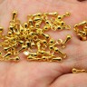 Купить (СКИДКИ!!!) Капелька - окончание для цепочки 01 6,8*2,7*2,7мм золотистая (литьё) (50шт.) с доставкой по России
