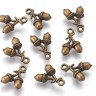 Подвеска Жёлуди 02 13,5*7*6мм античная бронза (литьё) (10шт) Купить Подвеска Жёлуди 02 13,5*7*6мм античная бронза (литьё) (10шт) с доставкой по России