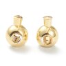 Зажимные бусины 21-G Кримпы One Touch округлые шарики 4,5*3,5*3,5мм золотистые (Brass) (2шт) Купить Зажимные бусины 21-G Кримпы One Touch округлые шарики 4,5*3,5*3,5мм золотистые (Brass) (2шт) с доставкой по России