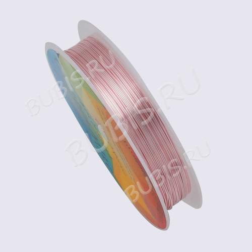 Проволока медная 10 толщина 1мм розовая (Copper)(2,5м)