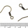 Купить Швензы-крючки №038 16*15,5мм античная бронза, без никеля (Brass) (10 ПАР) с доставкой по России