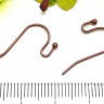 (СКИДКИ!!!) Швензы-крючки №047 с шариком 22*11*0,65мм античная медь (Brass) (10 пар) Купить (СКИДКИ!!!) Швензы-крючки №047 с шариком 22*11*0,65мм античная медь (Brass) (10 пар) с доставкой по России