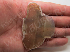 Кулон 0917 Срез Агата 82*55*5мм (камни)