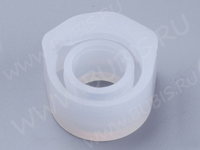 Молд 071 для эпоксидной смолы Кольцо Перстень с гранями 30*29*14,5мм (силикон)