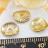 (СКИДКИ!!!) Рондели 048 волнистые 9,5*8,5*2,3мм золотистые (литьё) (10шт.) Купить (СКИДКИ!!!) Рондели 048 волнистые 9,5*8,5*2,3мм золотистые (литьё) (10шт.) с доставкой по России
