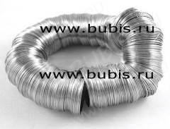 Мемори проволока - пружина - основа для колец 22*0,6мм цвет платины (65 витков)