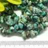 Крошка (галтовка) каменная 110 5-9мм Бирюза Африканская натуральная (камни) (нить 40см) Купить Крошка (галтовка) каменная 110 5-9мм Бирюза Африканская натуральная (камни) (нить 40см) с доставкой по России