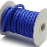 Шнур кожаный 42 кожзам плетёный круглый 6мм синий (1м) Купить Шнур кожаный 42 кожзам плетёный круглый 6мм синий (1м) с доставкой по России