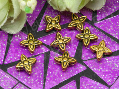 (СКИДКИ!!!) Бусина 171 Цветочек 16 7*6,5*2,5мм античное золото (литьё) (10шт.)