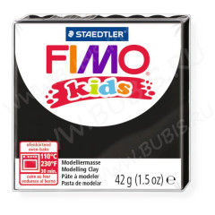 Полимерная глина FIMO Kids Черный 8030-9 (42г)