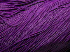 (СКИДКИ!!!) Вощёный п/э шнур &quot;канатик&quot; 1мм сиреневый (ок. 80м)