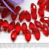 (СКИДКИ!!!) Подвеска Капля гранёная 12*6*5,5мм Хрусталь красный прозрачный (имитация Сваровски) (10шт.) Купить (СКИДКИ!!!) Подвеска Капля гранёная 12*6*5,5мм Хрусталь красный прозрачный (имитация Сваровски) (10шт.) с доставкой по России