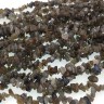 Купить Крошка (галтовка) каменная 196 5-10мм Лабрадорит натуральный (камни) (нить 40-42см) с доставкой по России