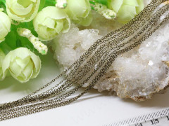 Цепочка C12 тонкая звено 2,0*1,5мм античная бронза (Brass) (50см)