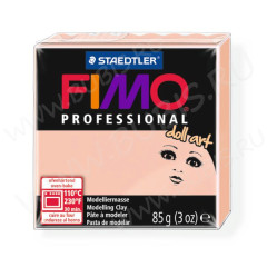Полимерная глина FIMO Professional Doll Art Полупрозрачный розовый 8027-432 (85г)