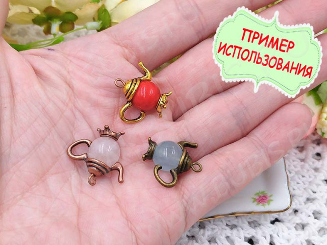 (СКИДКИ!!!) Бусина округлая 10мм Коралл красный пресс. (камни) (10шт.)