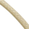 Вощёный полиэстеровый шнур "корейский" 1мм светло-бежевый (1м) Купить Вощёный полиэстеровый шнур "корейский" 1мм светло-бежевый (1м) с доставкой по России