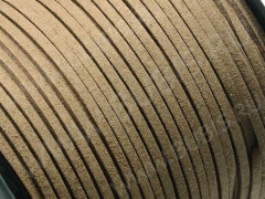 Замшевый шнур 05 плоский 5*1,5мм какао (1м)