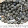 (ОПТ) Бусина округлая 4мм Лабрадорит натуральный (камни) (НИТЬ) Купить (ОПТ) Бусина округлая 4мм Лабрадорит натуральный (камни) (НИТЬ) с доставкой по России