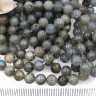 (ОПТ) Бусина округлая 4мм Лабрадорит натуральный (камни) (НИТЬ) Купить (ОПТ) Бусина округлая 4мм Лабрадорит натуральный (камни) (НИТЬ) с доставкой по России