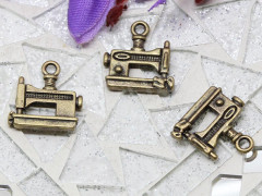 Подвеска Швейная машинка 02 3D 15,5*15*2,5мм античная бронза (литьё)