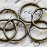 Купить Колечки обычные 14*1,5мм античная бронза, без никеля (Iron) (20шт) с доставкой по России