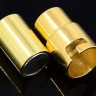 Купить Магнитный замочек №45 слайдер лифт для вклеивания 5,8-6мм 17*8*7мм золотистый (Brass) с доставкой по России