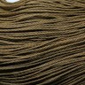Купить Вощёный п/э шнур "канатик" 1мм умбра (5м) с доставкой по России