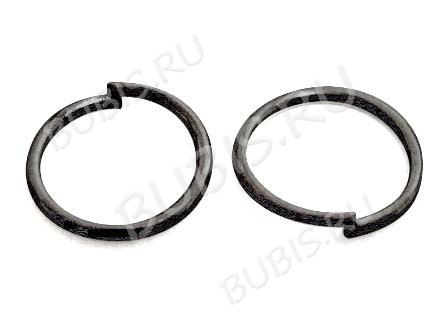 Колечки обычные 5*0,7мм чёрный никель (Iron) (10г.ок.230шт.)