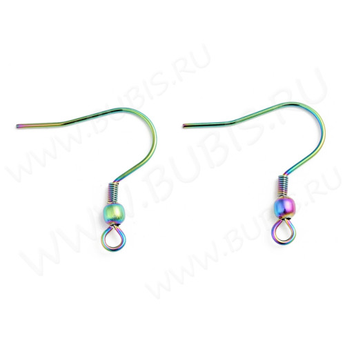 Швензы-крючки №111 20*19мм мультиколор (Хирургическая сталь) (1 пара)