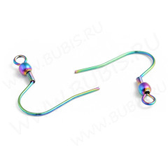 Швензы-крючки №111 20*19мм мультиколор (Хирургическая сталь) (1 пара)