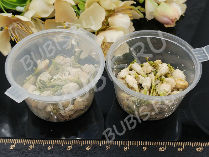 Сухие цветы 06 Бутоны Жасмина в коробочке (натуральные цветы)