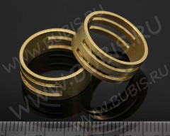 Инструмент Кольцо Приспособление для открывания разжимания колечек 01 19*19*7,5мм латунь (Brass) (инструменты для бижутерии)