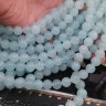 (ОПТ) Бусина округлая ГЛАДКАЯ 10мм Кварц тонир. Аквамариновый (камни) (НИТЬ) Купить (ОПТ) Бусина округлая ГЛАДКАЯ 10мм Кварц тонир. Аквамариновый (камни) (НИТЬ) с доставкой по России
