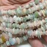 Крошка (галтовка) каменная 116 5-9мм Берилл натуральный (камни LUX) (нить 40см) Купить Крошка (галтовка) каменная 116 5-9мм Берилл натуральный (камни LUX) (нить 40см) с доставкой по России