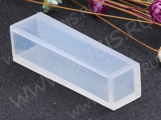 Молд 027 для эпоксидной смолы Кристалл куб 49*14*14мм (силикон)