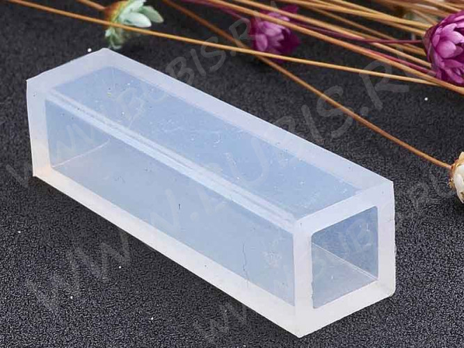 Молд 027 для эпоксидной смолы Кристалл куб 49*14*14мм (силикон)