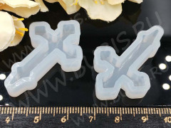 Молд 083 для эпоксидной смолы Крест 39*25*7,5мм (силикон)