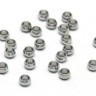 Купить (СКИДКИ!!!) Бусина 164 Рондель 3,5*2мм цвет платины (Хирургическая сталь) (10шт) с доставкой по России
