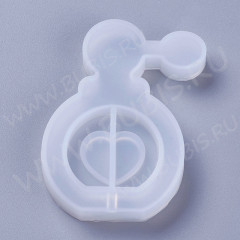 Молд 260 для эпоксидной смолы 55*40*10мм Шейкер/рамка Флакон для духов (силикон)